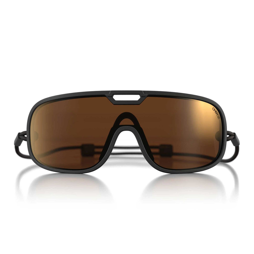 OMBRAZ Refgio/Charcoal/Brown with Bronze Flash Mirror