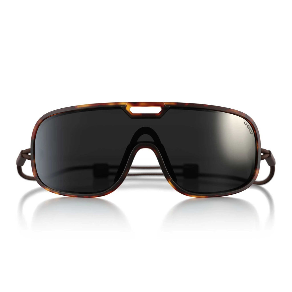 OMBRAZ Refgio/Tortoise/Grey with Black Flash Mirror