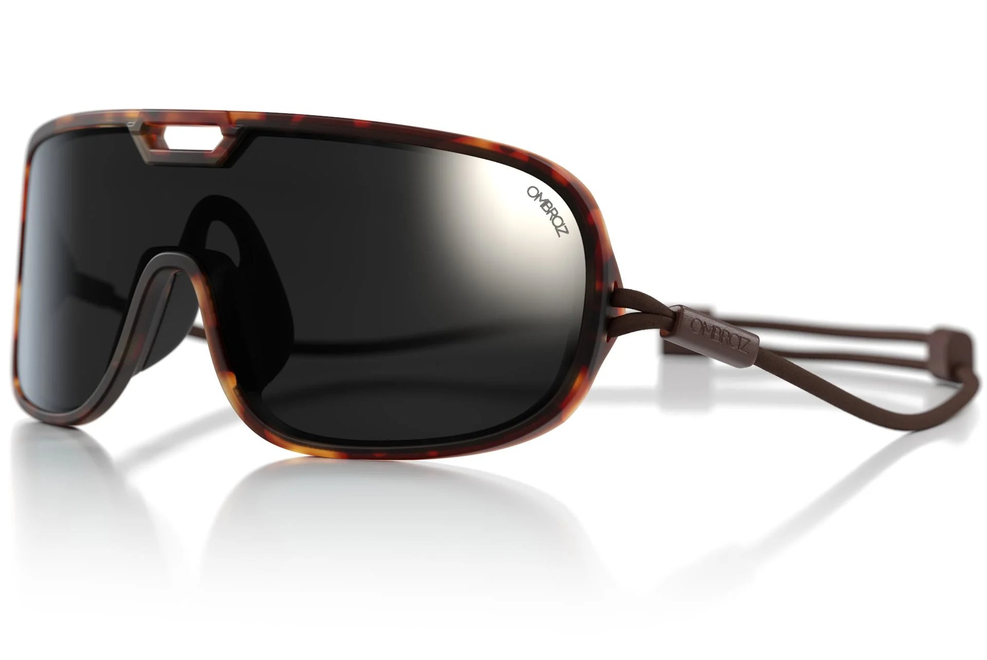 OMBRAZ Refgio/Tortoise/Grey with Black Flash Mirror